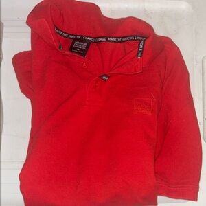 Marithe Francois Girbaud Vibrant Red Polo